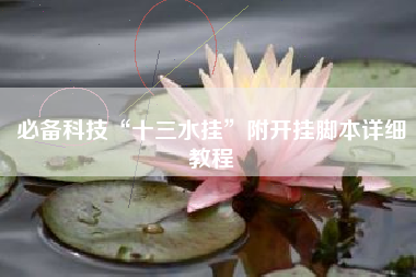 必备科技“十三水挂”附开挂脚本详细教程 必备科技“十三水挂”附开挂脚本详细教程