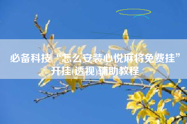 必备科技“怎么安装心悦麻将免费挂”开挂(透视)辅助教程 必备科技“怎么安装心悦麻将免费挂”开挂(透视)辅助教程